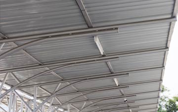 installing High Gallowhill metal roofing